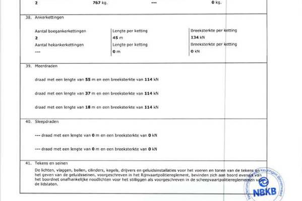 Fortuna - CBB Algemeines Sicherheitszertifikat