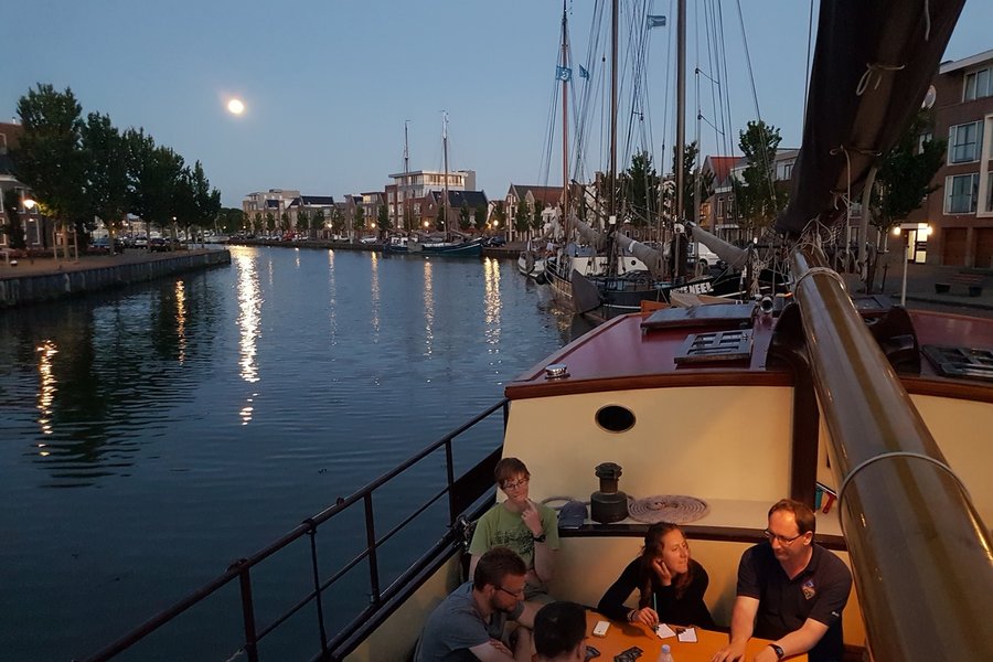 Segeln mit Plattbodenschiff rund ums IJsselmeer - Deck