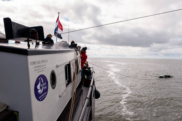 Segelblog - Plastikexpedition auf der Lauwerszee: Sauberes Manöver fürs Wattenmeer