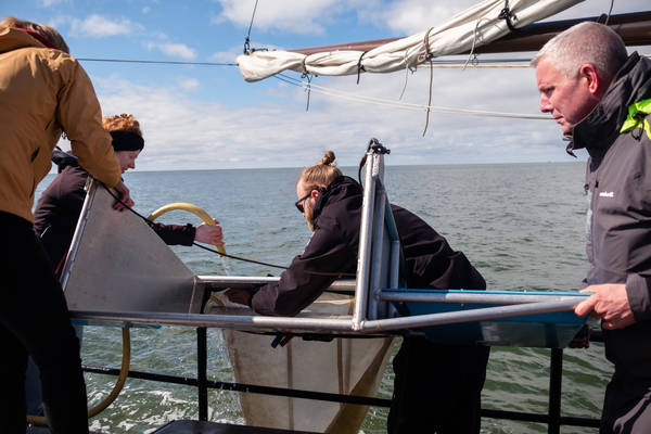 Segelblog - Plastikexpedition auf der Lauwerszee: Sauberes Manöver fürs Wattenmeer