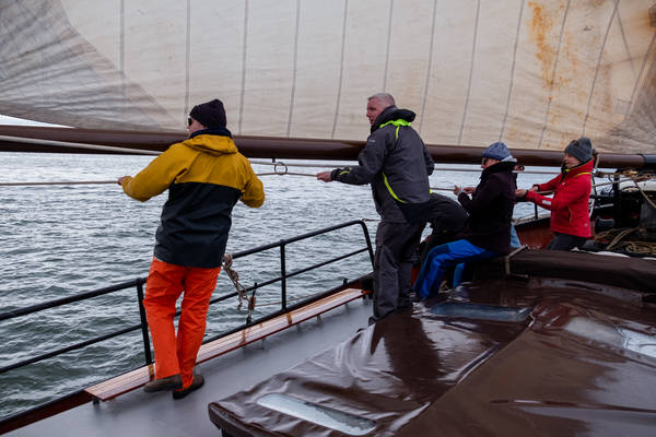 Segelblog - Plastikexpedition auf der Lauwerszee: Sauberes Manöver fürs Wattenmeer